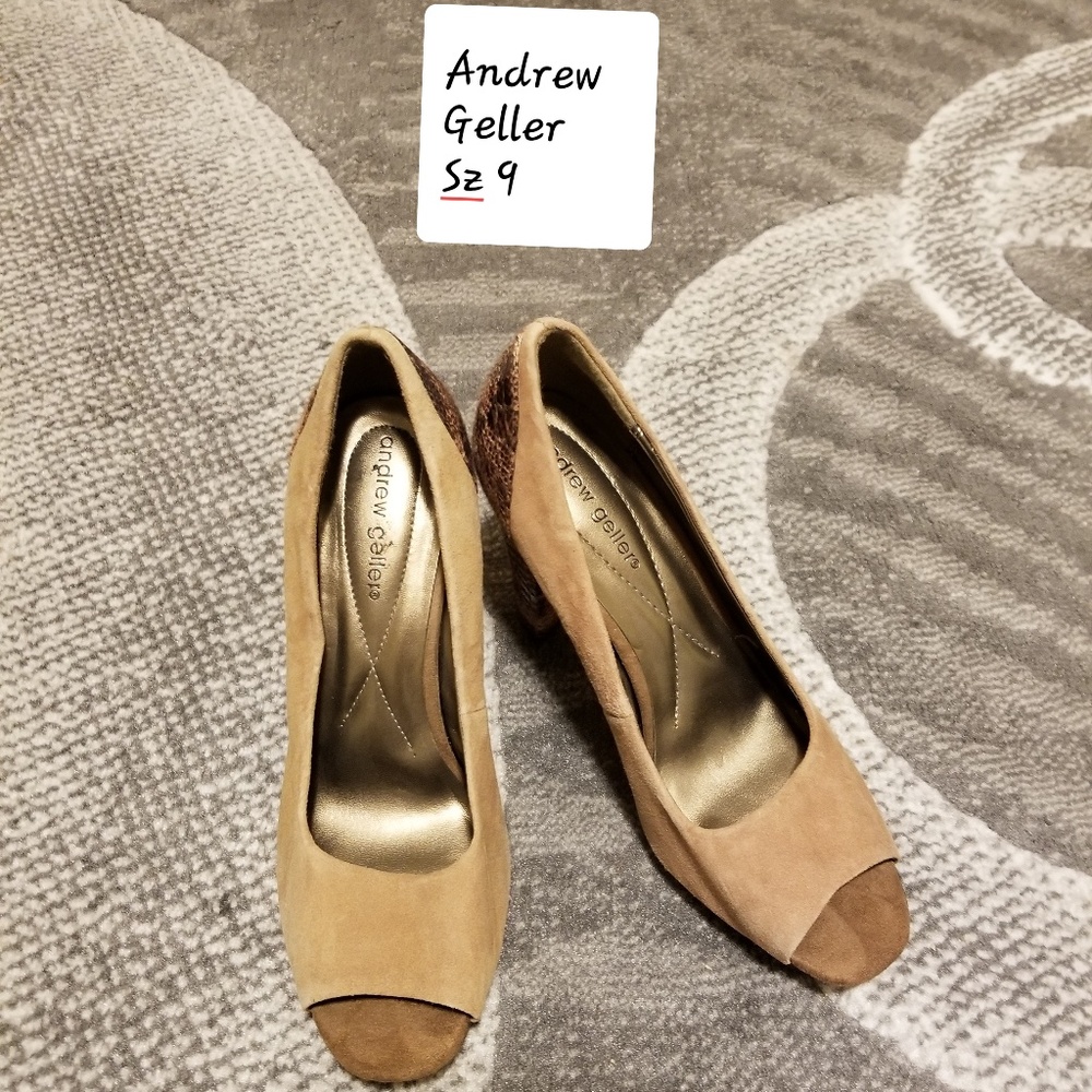 SOLD Andrew Geller shoes